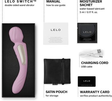 LELO SWITCH: жіночий вібратор з Bluetooth, 12 режимів, рожевий
