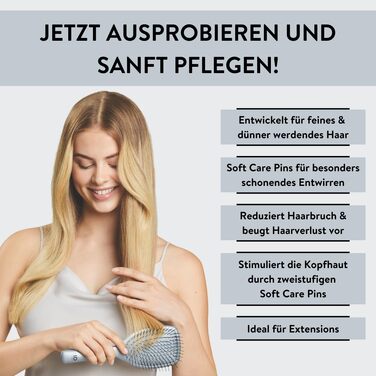 Масажна щітка для волосся PARSA Beauty Hair ID Anti-Hairloss проти випадіння та ламкості волосся