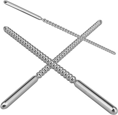 Набір розширювачів уретри з нержавіючої сталі Roluck для чоловіків (3 шт.)