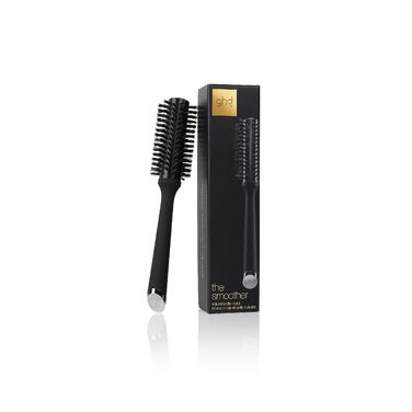 Кругла щітка для волосся ghd The Smoother з натуральною щетиною для об'єму та гладкості, 35 мм, для короткого та середнього волосся