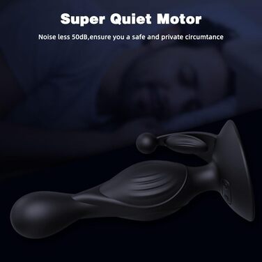 Анаlvibrator Jpscor Elektro Shock для чоловіків, стимуляція простати, 10 режимів вібрації та 5 режимів електростимуляції, дистанційне керування