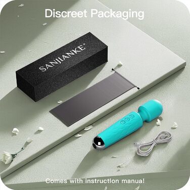 Вібратор дилда для жінок, G-точка, стимуляція клітора, 8 режимів, набір вібраторів, стимулятор клітора (Рожевий, Синій)