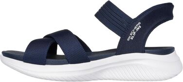 Жіночі сандалії Skechers Ultra Flex 3.0 Never Netter Hands Free Slip-ins, темно-сині (Navy), розмір 38 EU