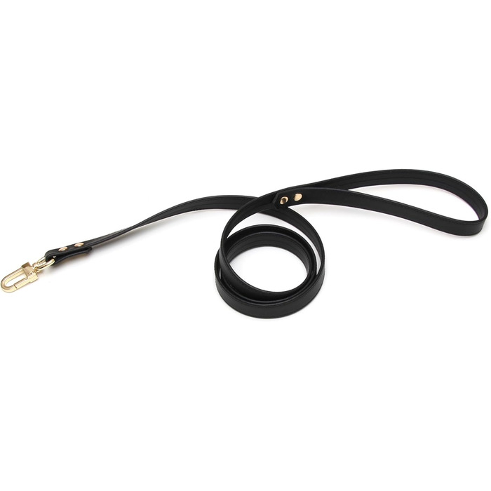 Чокер Lalatia з кільцем, шнурком, з екошкіри (червоний, чорний, золотий)