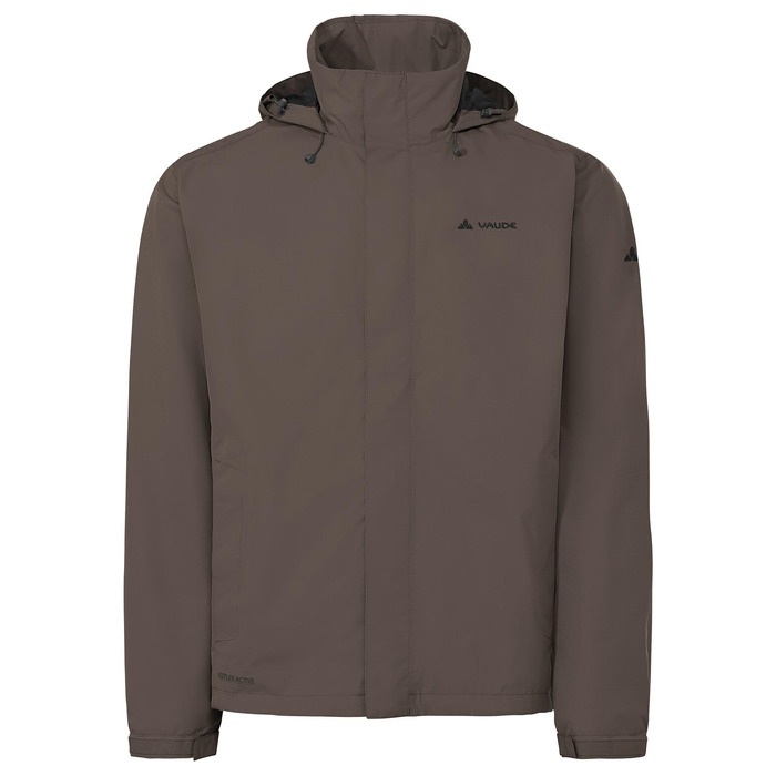 Чоловіча вітро- та водонепроникна куртка VAUDE Escape Light Jacket, дихаюча легка куртка для дощу (XXL, deer brown)