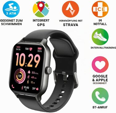 Смарт-годинник Ice-Watch Ice Fit RT 3.0 Nude для жінок, силіконовий ремінець, дисплей 1.75