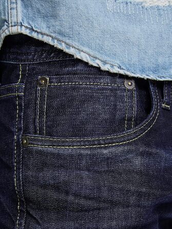 Чоловічі джинси Jack & Jones Clark Original Regular Fit, синій денім (Blau), 318