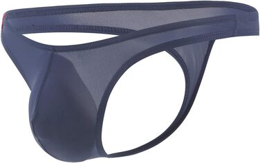 Танга чоловічі Panegy з тонкого льону, низька посадка, 3/4/5 шт. в упаковці, різні кольори (XXL, темно-синій)