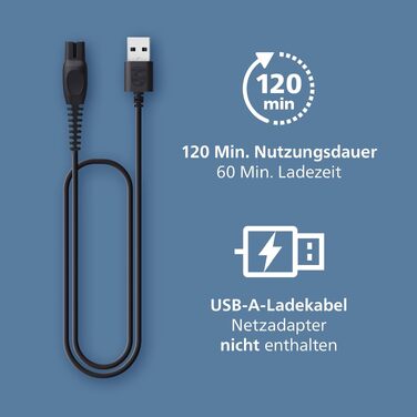 Тример для бороди Philips Bartschneider 7000 серії BT7670/15: самозаточувальні металеві леза, 40 налаштувань довжини, технологія BeardSense, водонепроникний, з зарядним пристроєм