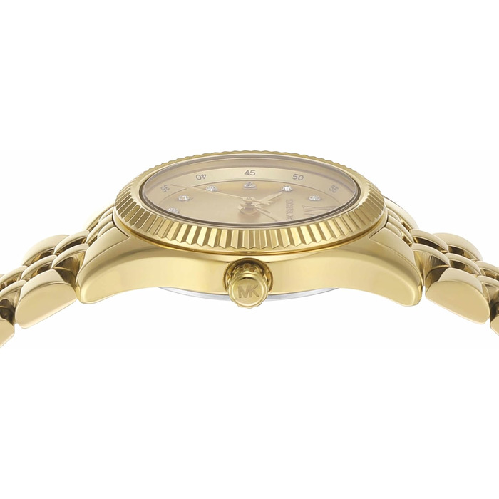 Жіночий годинник Michael Kors Lexington, 26мм, кварцовий механізм, сталевий браслет золотистого кольору