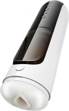 Електричний мастурбатор для чоловіків з 10 телескопічними та 10 вібраційними режимами - секс-іграшки для чоловіків