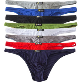 Танга чоловічі QiaTi, 8 шт. - чоловіча білизна, труси, сліпи, боксер