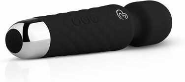 Масажер для тіла EasyToys Mini Wand-Vibrator чорного кольору