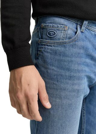 Чоловічі джинси Tom Tailor Josh Regular Slim Fit, стрейч, колір Stone Blue Denim, 36W / 30L