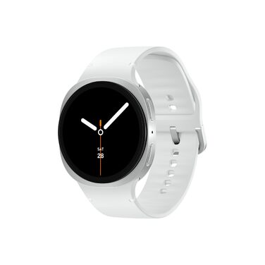 Смарт-годинник Samsung Galaxy Watch 8 Bluetooth, 44 мм, сріблястий