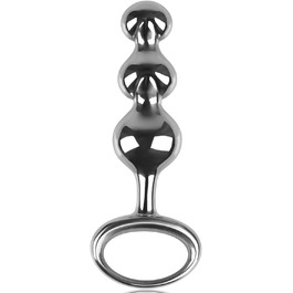 Анальний плагін Roluck з нержавіючої сталі, масажер простати та стимуляції G-точки, іграшки для дорослих для чоловіків та жінок