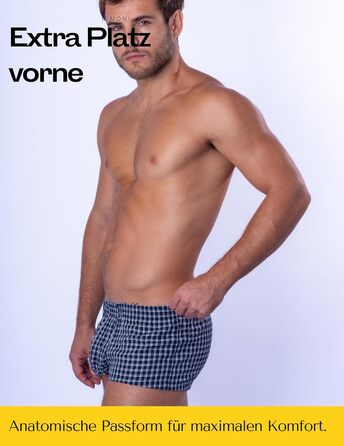 BIMONI Боксер чоловічий з м'якої бавовни, низька посадка, сексуальний дизайн, труси-боксери, труси для чоловіків, гіпстерський стиль (Темно-синій, XL)