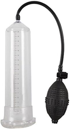 You2Toys Mister Boner: Вібруючий насос для потенції - Vibro-Penispumpe, з виносним яйцем та силіконовою манжетою, чорний/прозорий