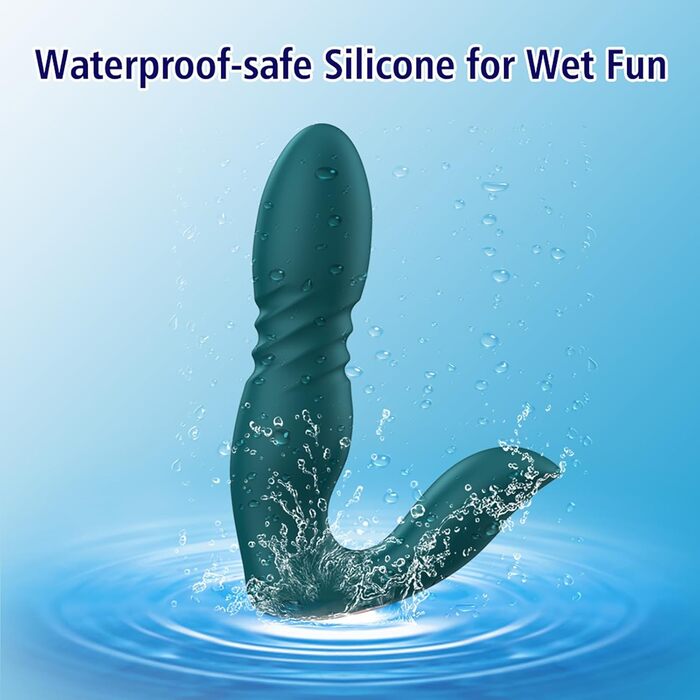 Анальні вібратори для чоловіків та жінок - анальні дildo вібратори з 7 режимів, силікон, Buttplug