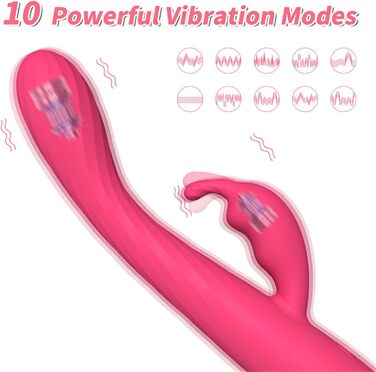 Вібратор для жінок Rabbit G-Spot, 10 режимів, фіолетовий