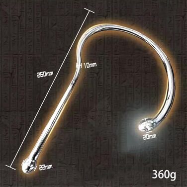 Анальний масажер Doppelkopf з нержавіючої сталі для стимуляції G-точки та простати, масажний стрижень для чоловіків та жінок, преміум-анальний плагін, двосторонній дildo для інтимної масажу