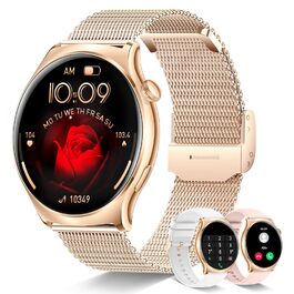 Смарт-годинник I52 Smartwatch для жінок, колір Rose Gold (Рожеве золото)