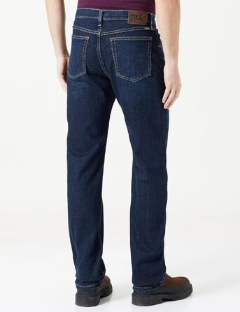 Чоловічі джинси Wrangler Regular Fit Regular - середня посадка, колір Blackened Indigo (чорний), розмір 40W/34L