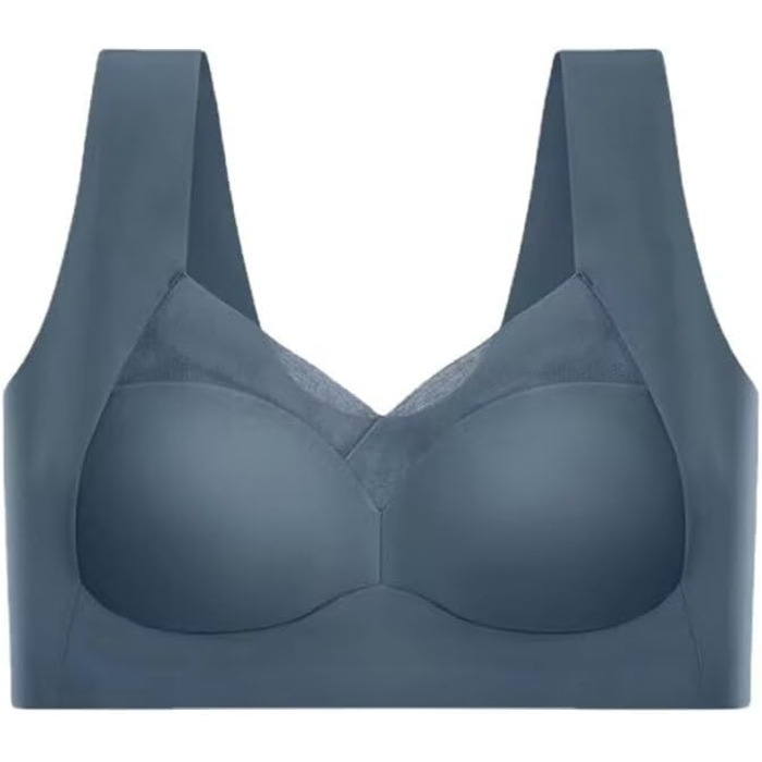 Тянучий бюстгальтер Tian Dee для корекції фігури, без кісточок, ефект пуш-ап, XL, темно-синій