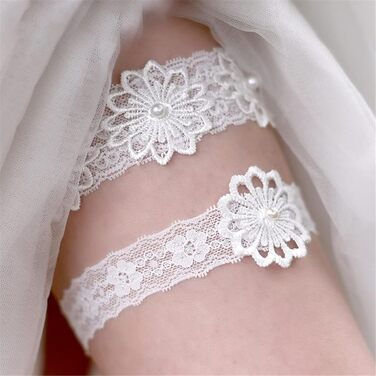 Шнурок для весільної сукні LVUNZJCA: мереживний пояс для нареченої, шнурок для ніг, 40-60 см, білий