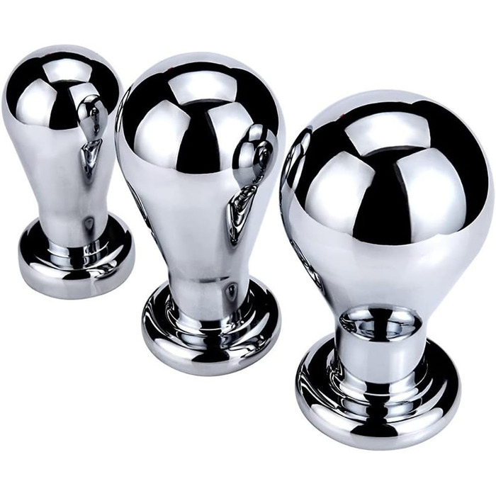 Анальний плагін JudeCP з кристалом, метал, S/M/L (4/5.2/6.2 см), для новачків, жінок, чоловіків, пар