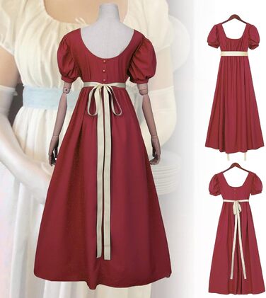Жіночі труси Damen Claic Empire-Taille, розмір M, темно-червоні (1 шт.)