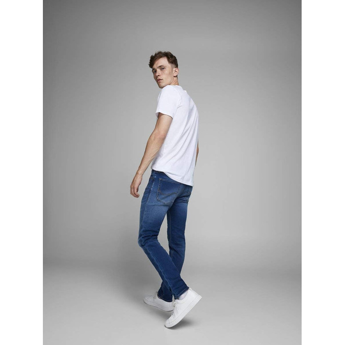 Чоловічі джинси Jack & Jones Jjiglenn Jjoriginal синього кольору, Denim 32W/32L