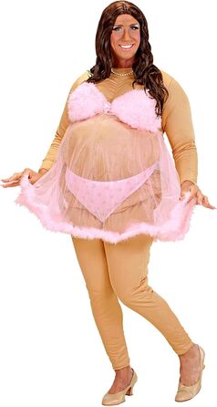 Костюм стриптизерки з товстими смужками від Widmann Milano Party Fashion - карнавальний/мотивний костюм