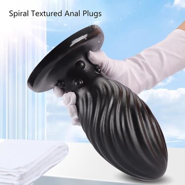 AMAZBEE Дилдо з масажною спіраллю 