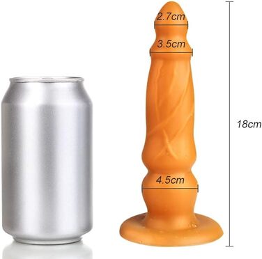 Анальний масажер SXOVO для жінок та чоловіків – 22 см, з сукупником, для масажу G-точки та простати, еротична іграшка для дорослих, індивідуальне використання (1 шт.)