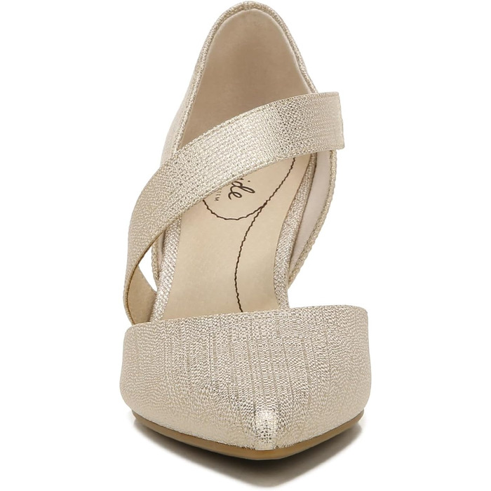 Жіночі туфлі-човники LifeStride Suki Pumps, сріблястий платиновий колір, розмір 42 EU