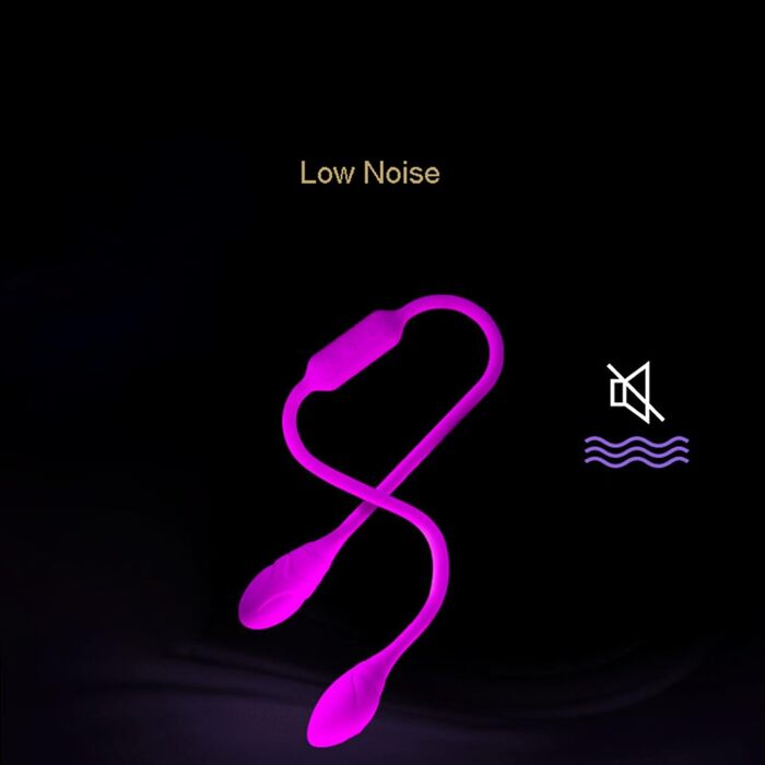 Вібраційний яйцеподібний масажер для жінок з 12 режимами вібрації - двійний мотор, стимулятор клітора, тихий та потужний