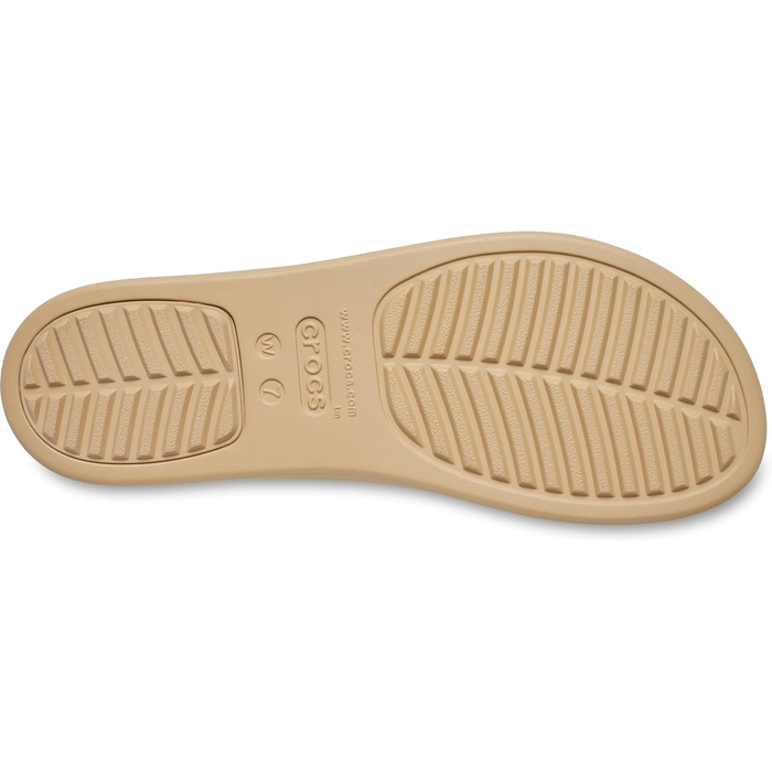 Жіночі сандалі на низькому тальці Crocs Brooklyn Wedge, колір Cashew, розмір 39/40 EU
