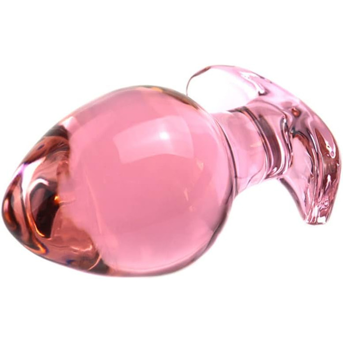 Скляний дилдо OnundOn Deluxe для ануса, стимулятор G-точки, Ø 6.6 см