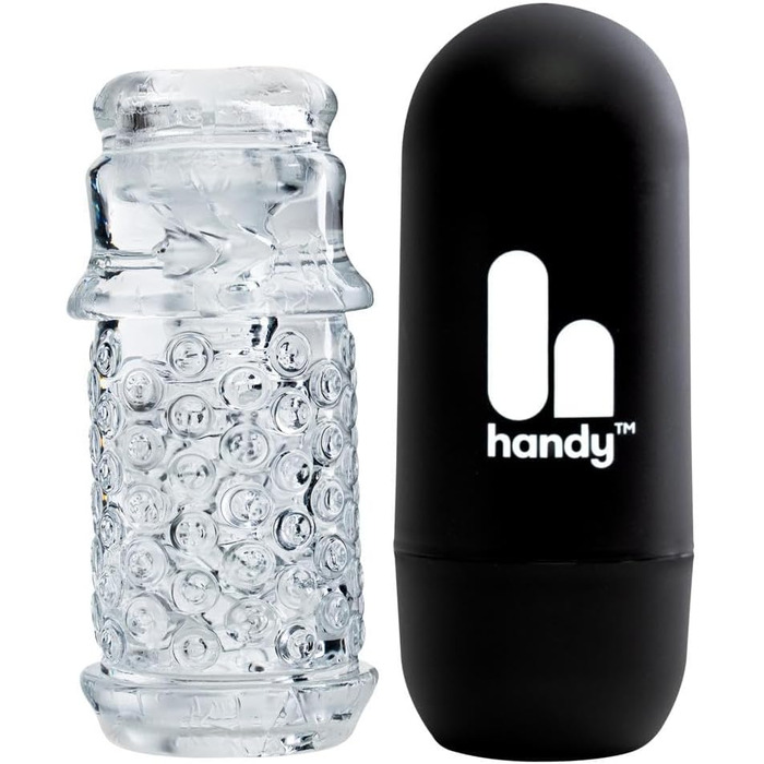 Масажер для чоловіків Dream Lips Handy, Stroker з рельєфною насадкою, 12-13 см x 2,3 см