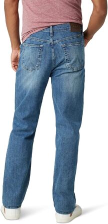 Чоловічі робочі штани Wrangler Flame Resistant Regular Fit Jean, вогнетривкі, сталево-сині, розмір 40W / 32L