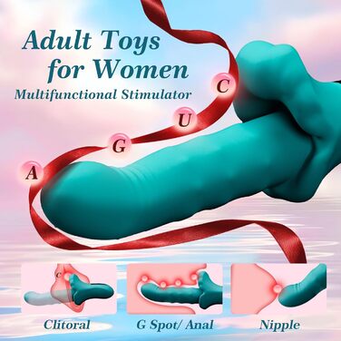 Вібратор дилда для пар, набір вібраторів для жінок G-точка, кліторальний стимулятор, 9 режимів вібрації, 23 см, XXL