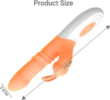 Вібратор G-Punkt, силіконовий вібратор для жінок, кліторальний, 10 режимів, телескопічний, анальний вібратор, для дорослих