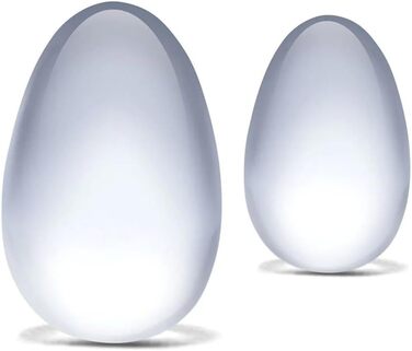 Набір скляних яєць E31621, прозорі, один розмір