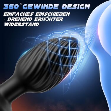 Набір секс-іграшок для жінок Anapug# з 7 режимами вібрації та обертання, силіконовий