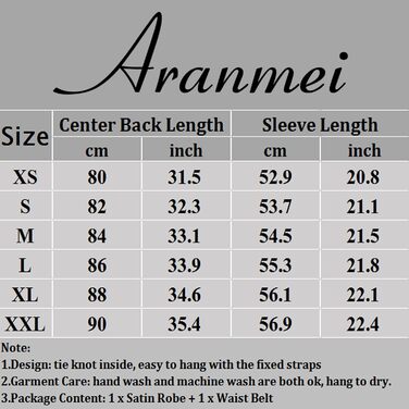 Легкий халат Aranmei для жінок з атласу, короткий, з V-подібним вирізом, 3/4 рукав, халат для нареченої/дуже близької подруги нареченої, з поясом, шовковий кімоно, нічна сорочка, розмір M, світло-рожевий