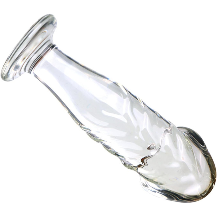 Анальні дільдо з скла, набір 4 шт. для стимуляції G-точки та ануса, дорослі іграшки для жінок та чоловіків