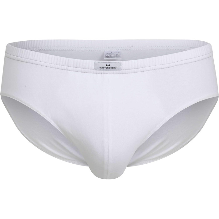 Труси чоловічі Goetzburg 10 шт. з натуральної бавовни, білі