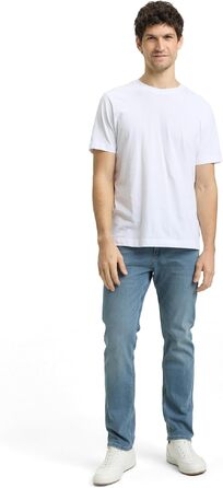 Чоловічі джинси Tom Tailor TTJOSH Regular Slim зі стрейчем, синьо-сірі (29W / 30L)