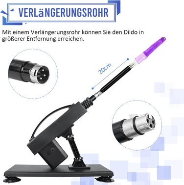 Автоматичний секс-іграшка для пар SEGOOK - реалістичний дилда з аксесуарами (середній)